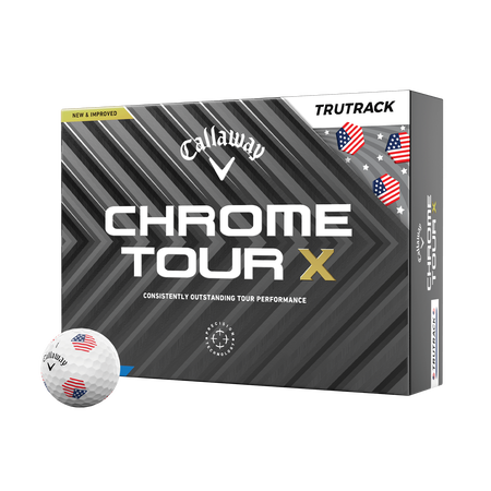 Balles de golf Chrome Tour X USA TruTrack