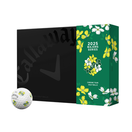 S&eacute;rie Major Chrome Tour : Balles de Golf d'Avril Major