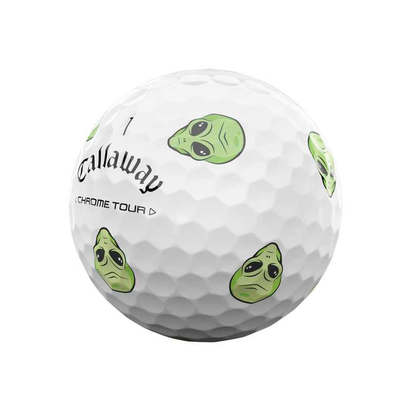 Chrome Tour Area 51 Golf Balls - View 8