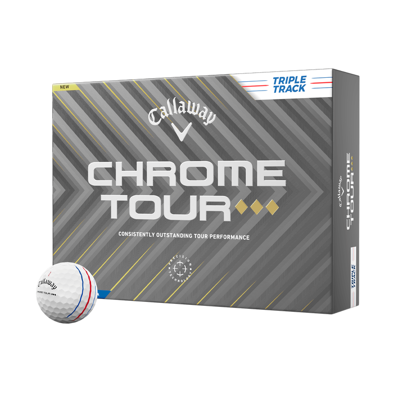 Balles de golf Chrome Tour Triple Diamond Triple Track - View 1