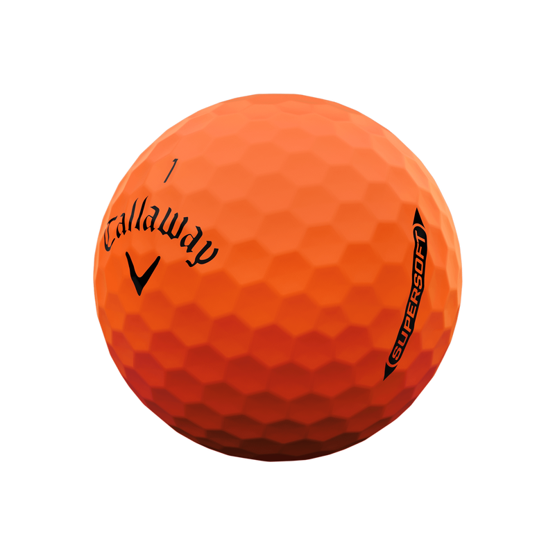 Balles de golf Supersoft Matte Orange - View 2