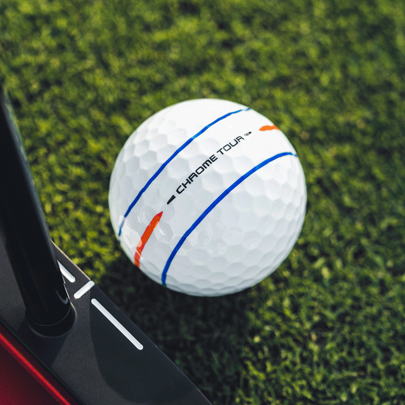 Chrome Tour 360 Triple Track Golf Balls - View 2
