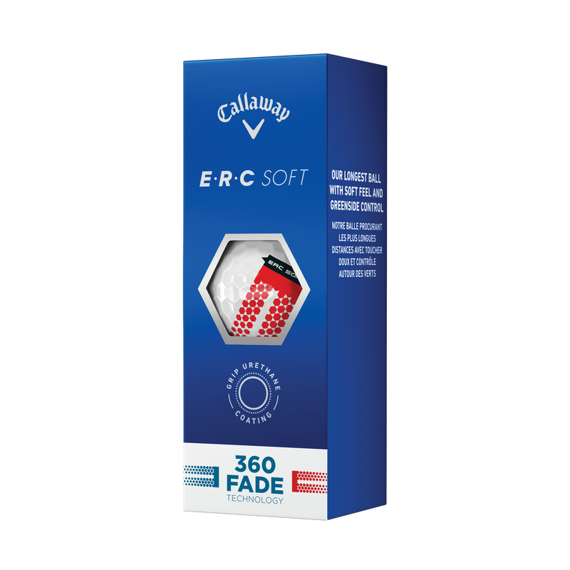 2023 E&bull;R&bull;C Soft 360 Fade Golf Balls - View 5