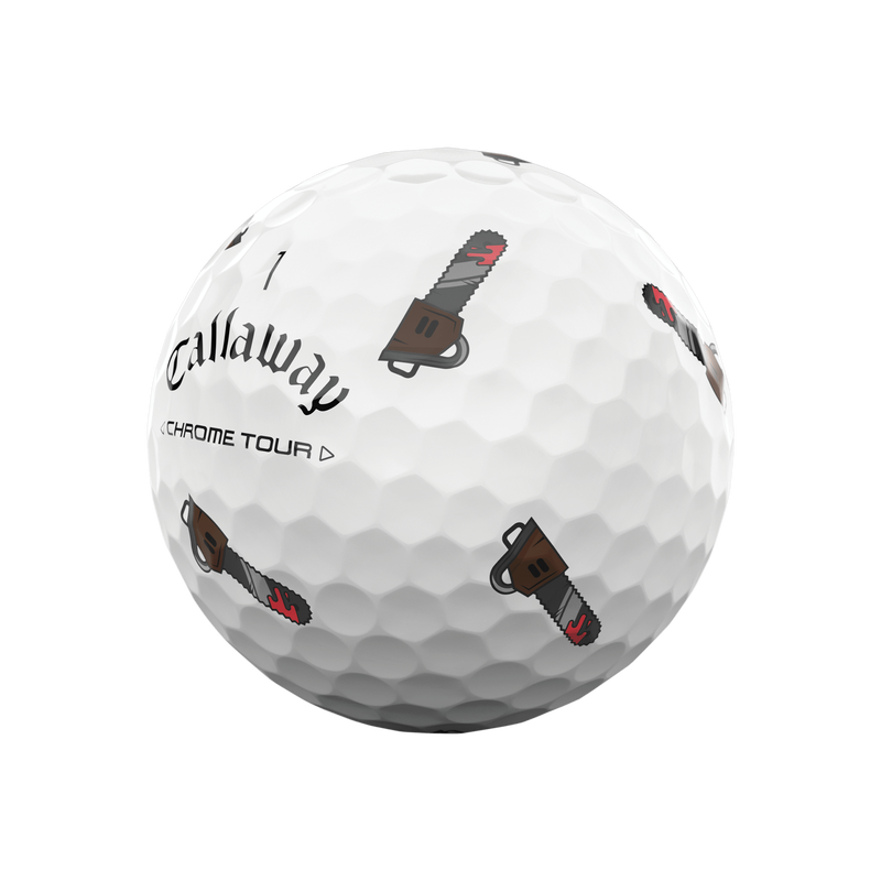 Chrome Tour Halloween Golf Balls - View 4