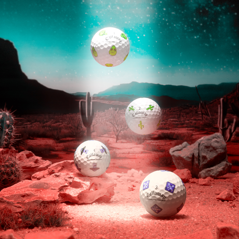 Chrome Tour Area 51 Golf Balls - View 2