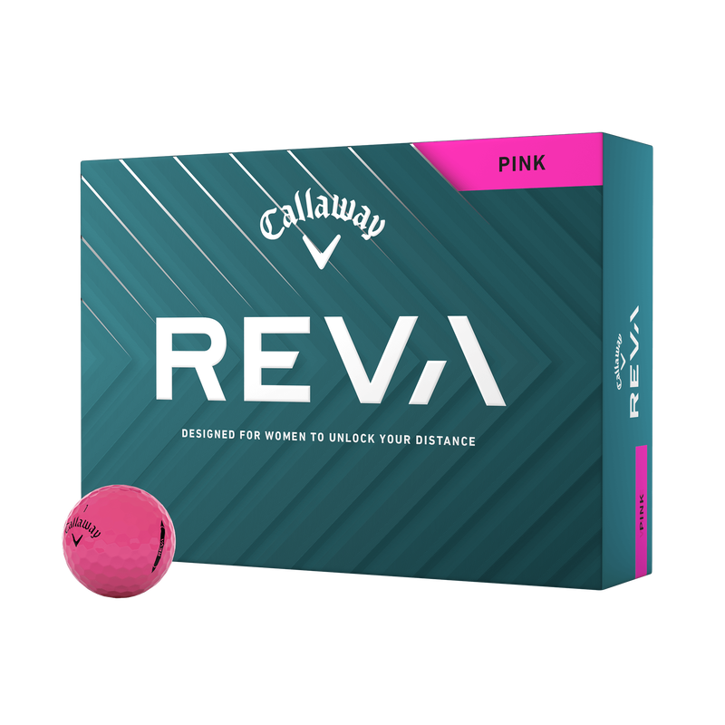 Balles de golf REVA Pink - View 1