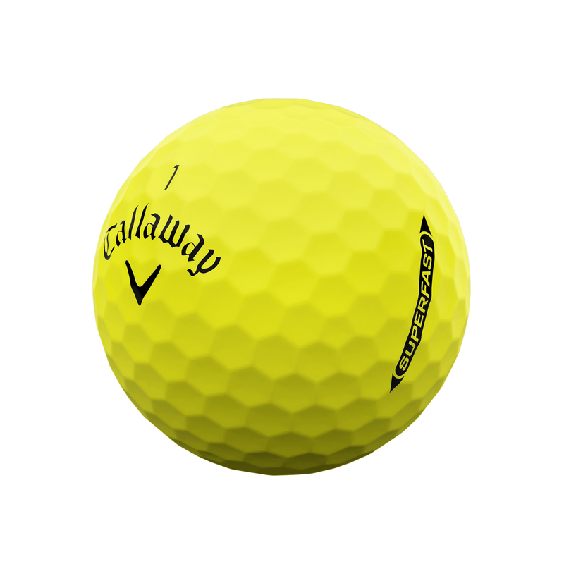 Balles de Golf Superfast Bold Yellow 15-Pack - View 2