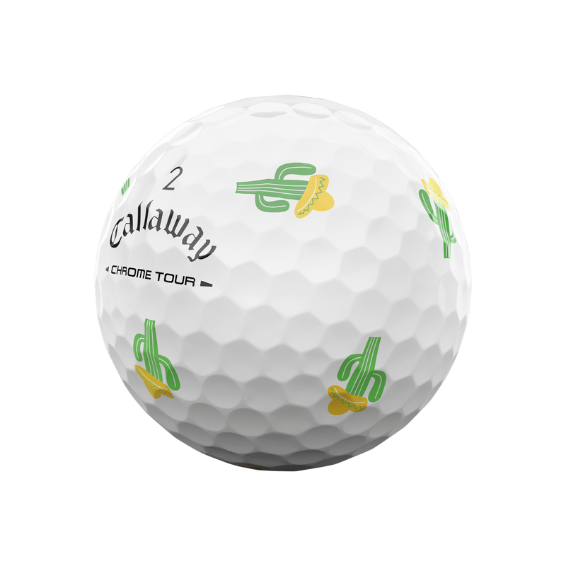 Chrome Tour Cinco de Mayo Golf Balls - View 6