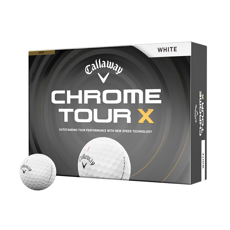 Chrome Tour X Golf Balls - View 1