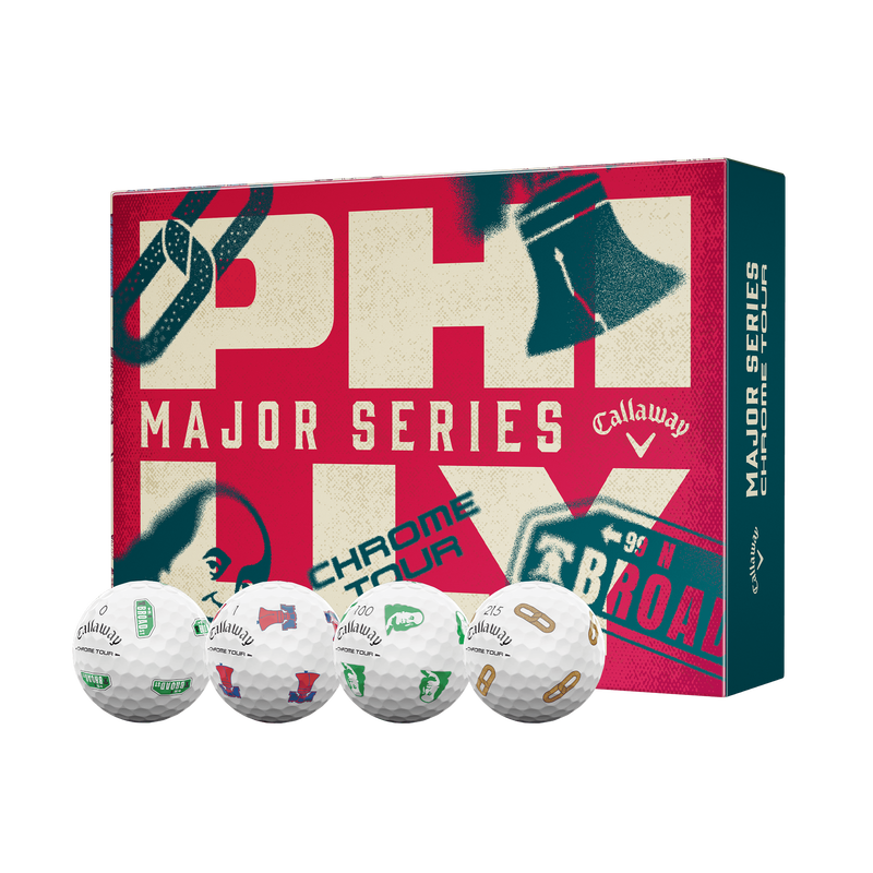 Chrome Tour Major Series: May Major Golf Balls - View 1