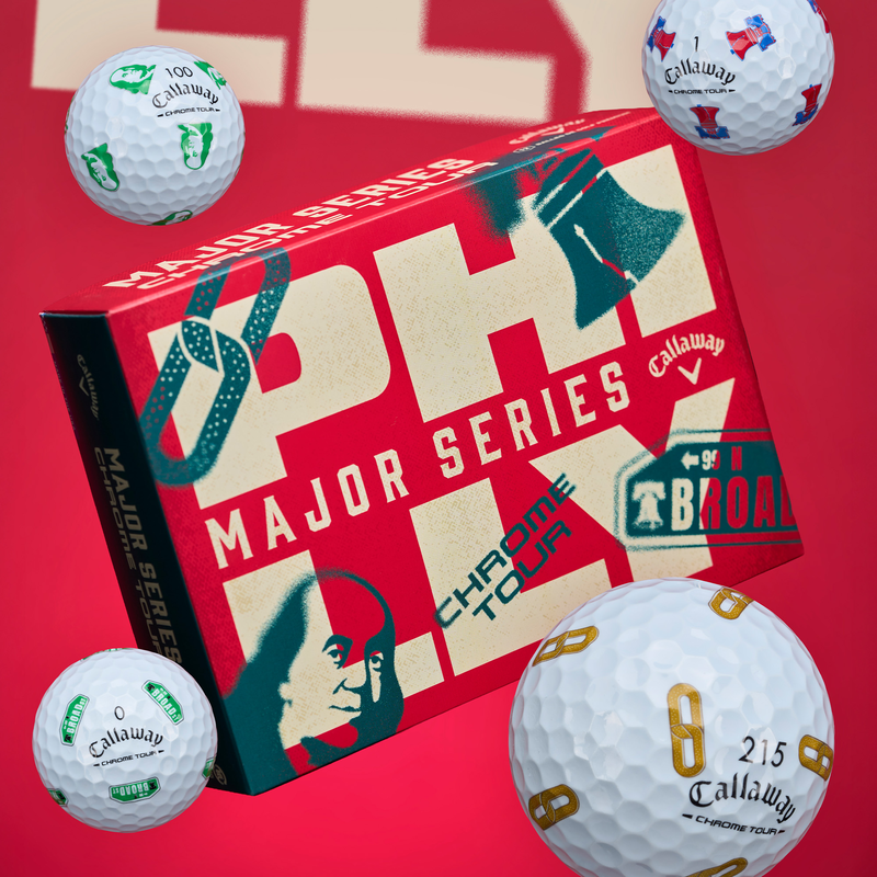 Chrome Tour Major Series: May Major Golf Balls - View 2