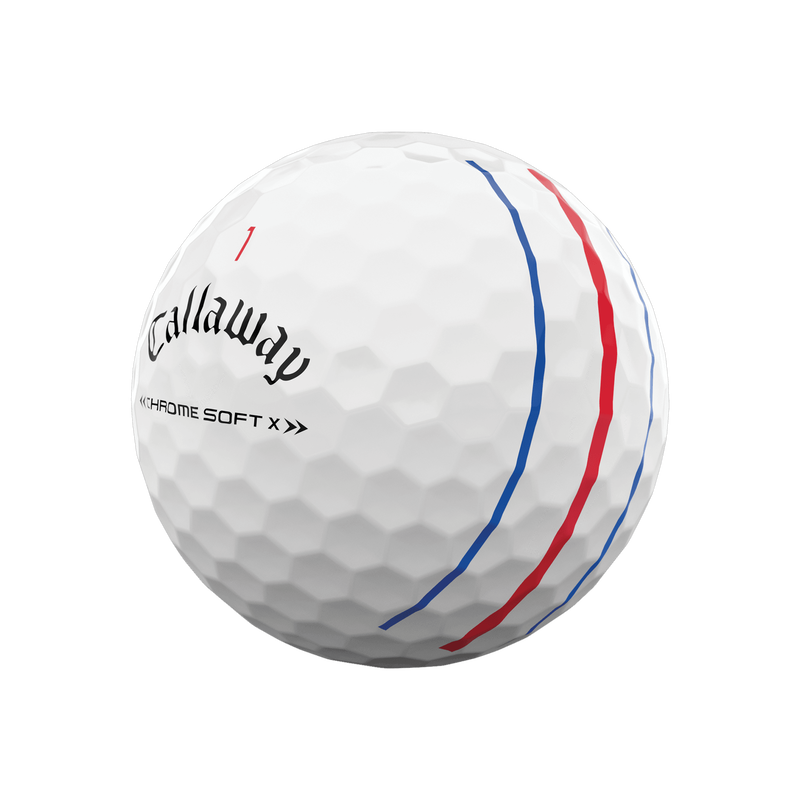 Ballons de golf Chrome Soft X Triple Track - View 2