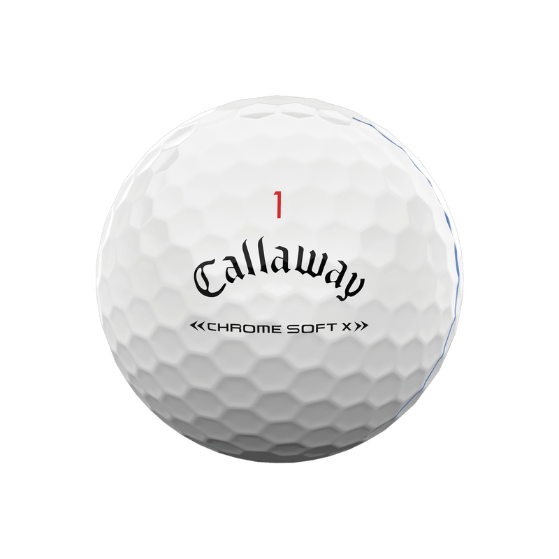 Ballons de golf Chrome Soft X Triple Track - View 3