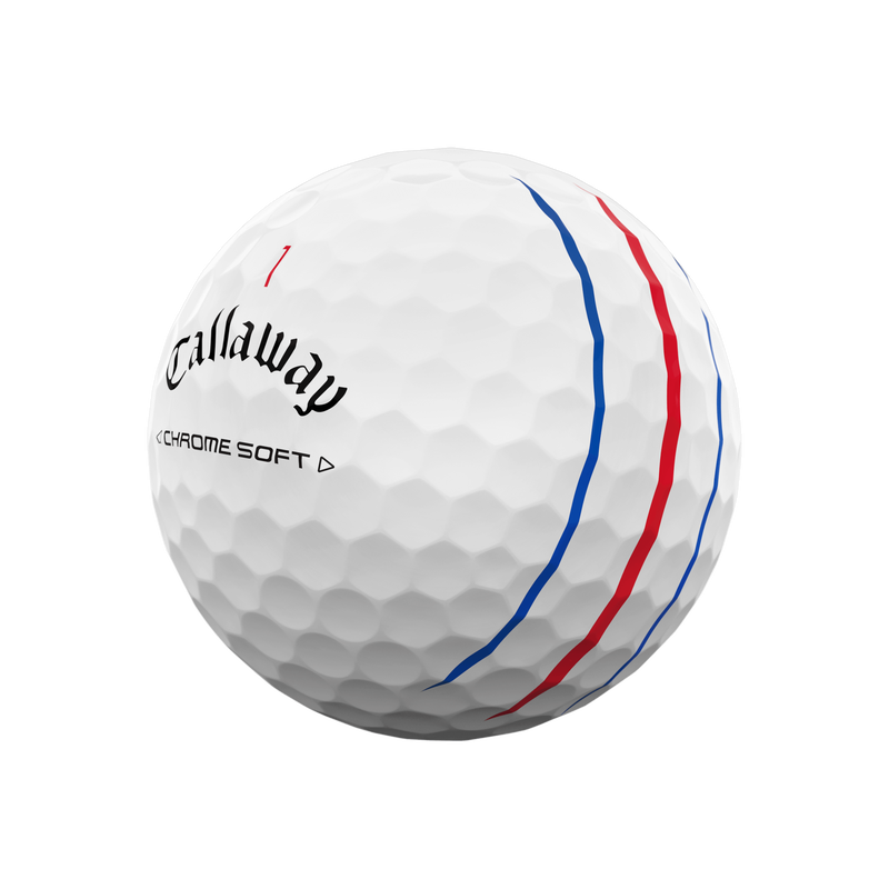 Balles de Golf Chrome Soft Triple Track - View 2