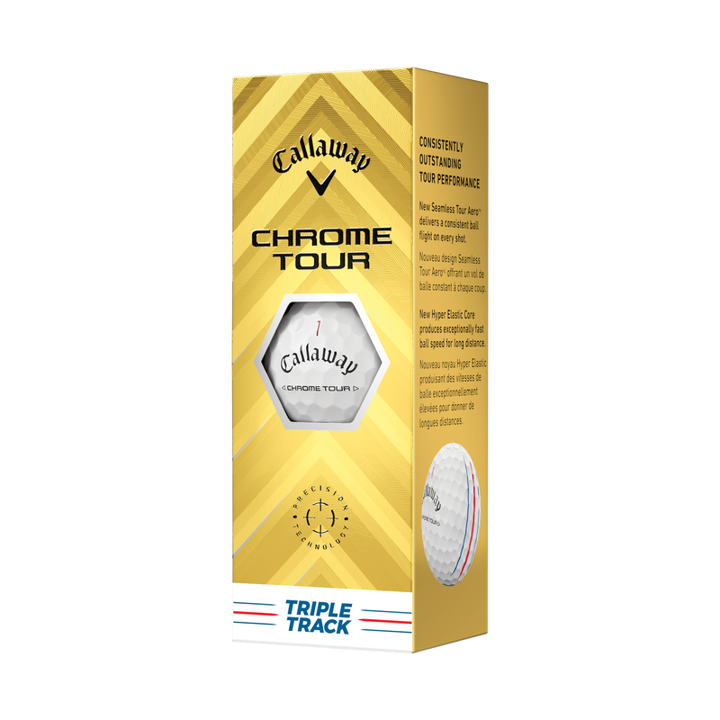 Balles de Golf Chrome Tour Triple Track - View 5