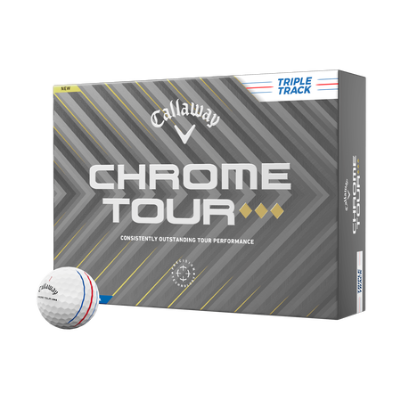 Balles de golf Chrome Tour Triple Diamond Triple Track