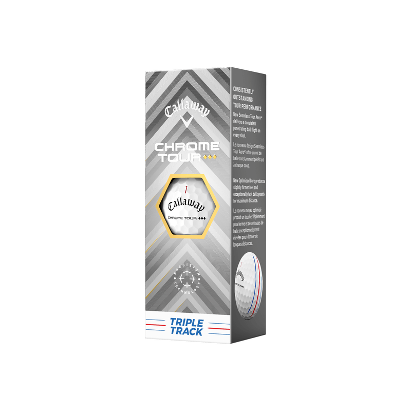 Balles de golf Chrome Tour Triple Diamond Triple Track - View 5