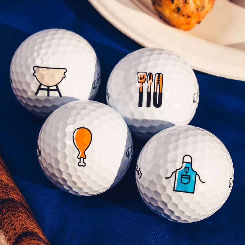 Balles de golf Grillmaster Supersoft pour la f&ecirc;te des p&egrave;res - View 2