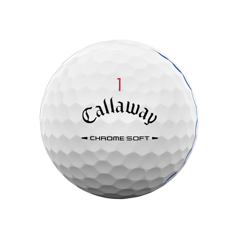 Chrome Soft Triple Track 2 Dozen Golf Balls - View 4