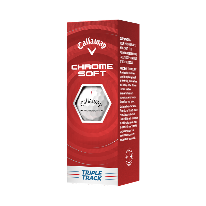 Chrome Soft Triple Track 2 Dozen Golf Balls - View 6