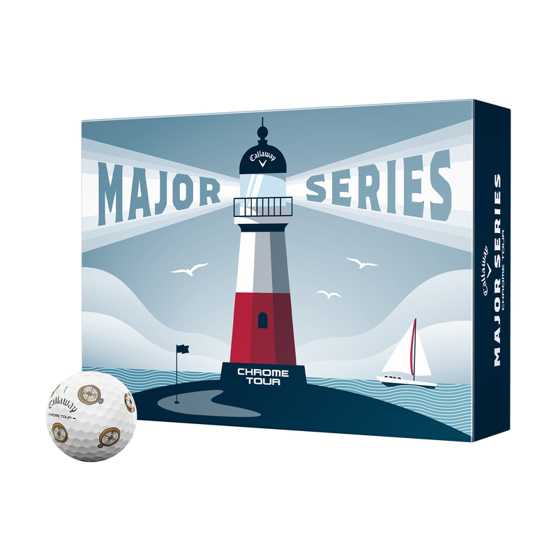 Chrome Tour Major Series: June Major Golf Balls - View 1