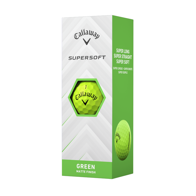 Balles de golf Supersoft Matte Green - View 4