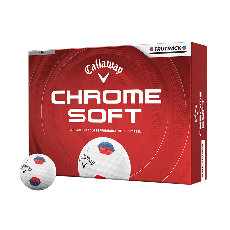 Chrome Soft TruTrack Golf Balls - View 1