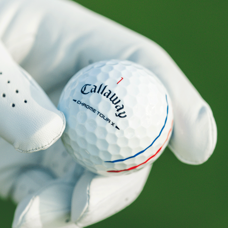 Chrome Tour X Triple Track Golf Balls - View 2