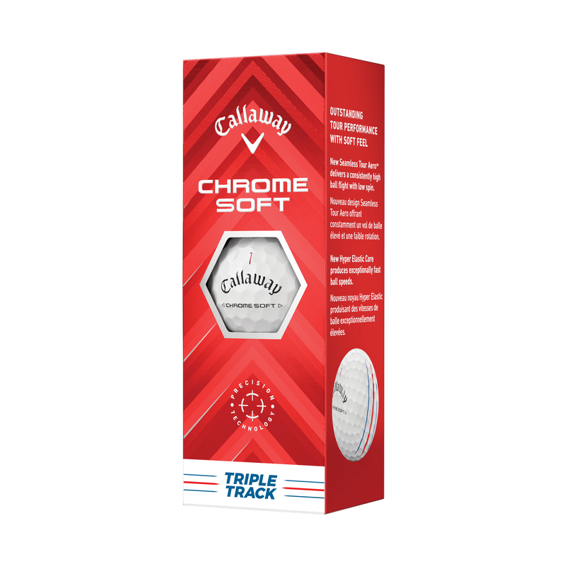 Balles de Golf Chrome Soft Triple Track - View 4
