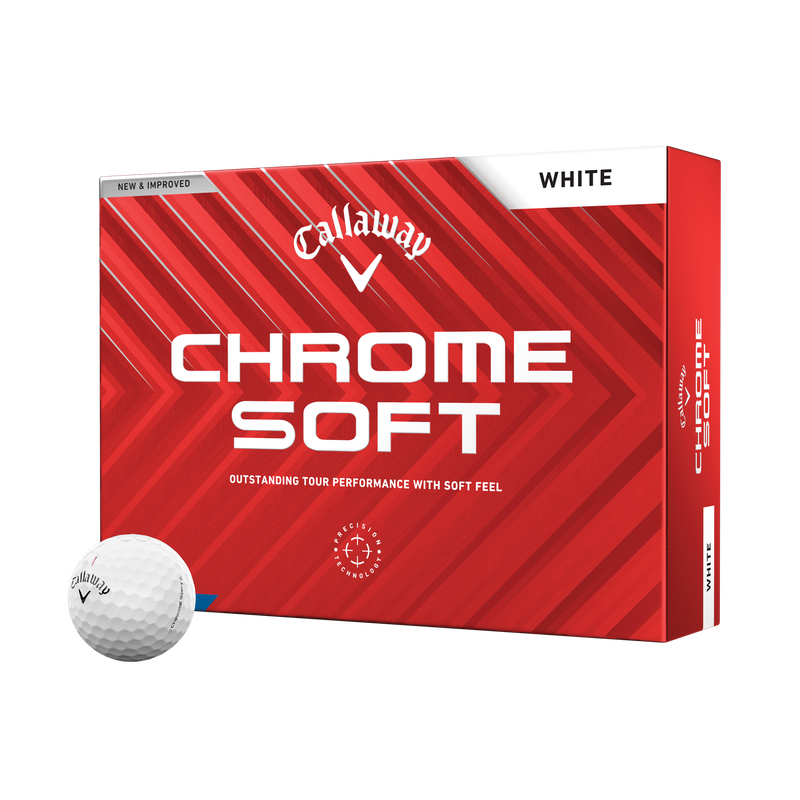 Balles de Golf Chrome Soft - View 1