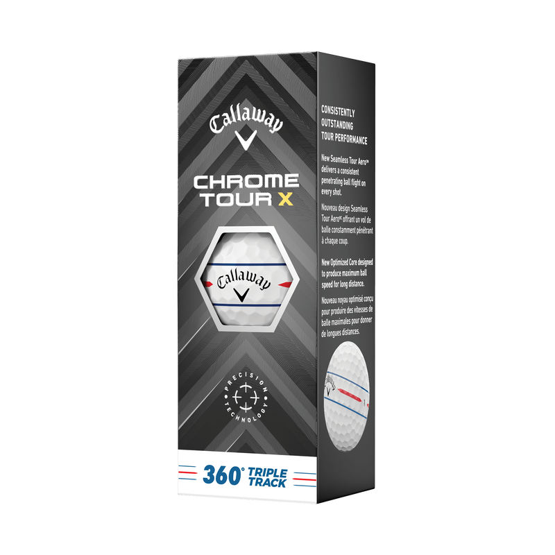 Ballons de Golf Chrome Tour X 360 Triple Track - View 4