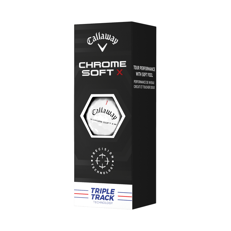 Ballons de golf Chrome Soft X Triple Track - View 5