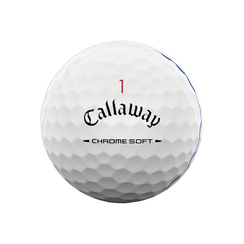Chrome Soft Triple Track 2 Dozen Golf Balls - View 4