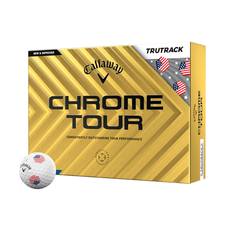 Balles de golf Chrome Tour USA TruTrack