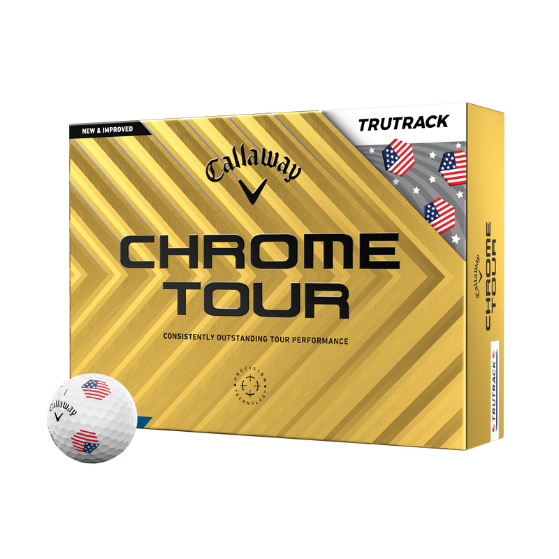 Balles de golf Chrome Tour USA TruTrack - View 1