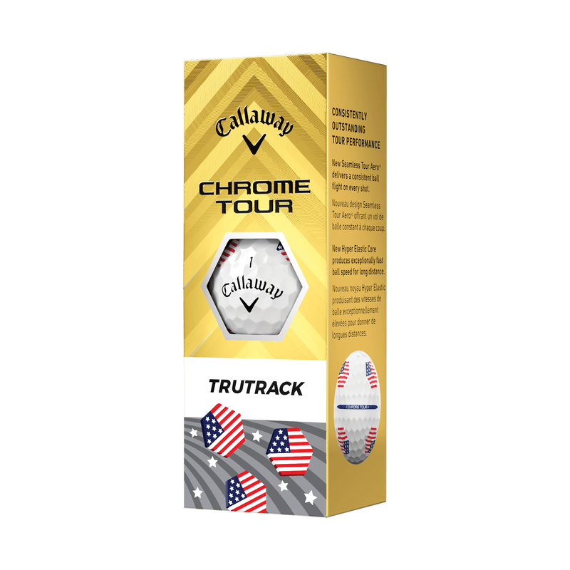 Balles de golf Chrome Tour USA TruTrack - View 5