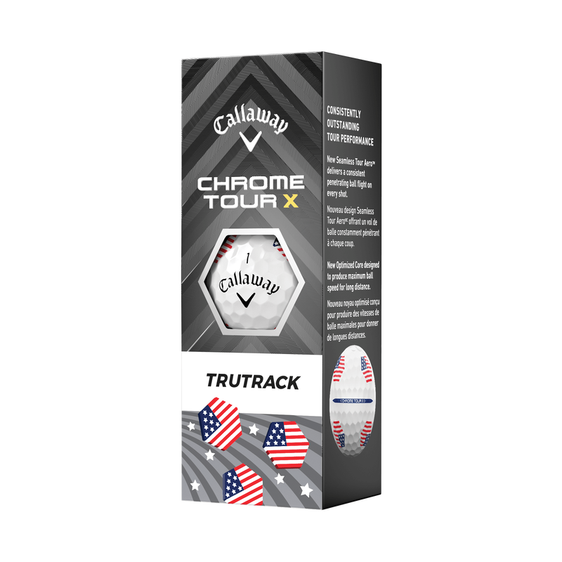 Balles de golf Chrome Tour X USA TruTrack - View 5