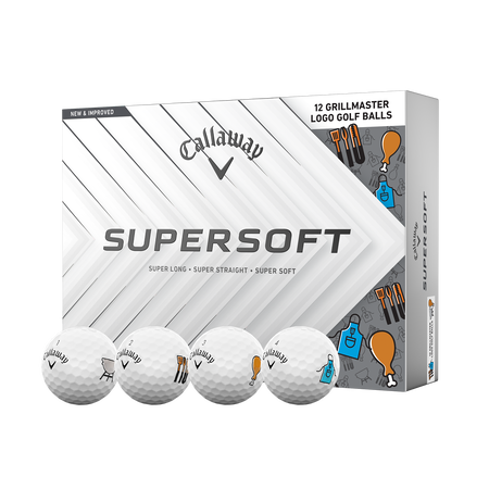 Balles de golf Grillmaster Supersoft pour la f&ecirc;te des p&egrave;res