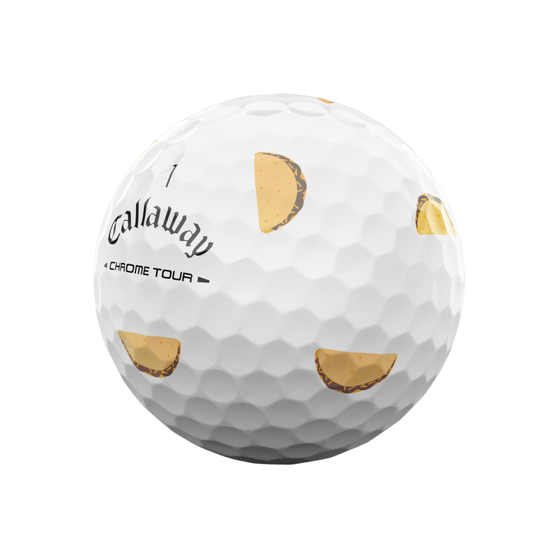 Chrome Tour Aces and Amigos Golf Balls - View 4