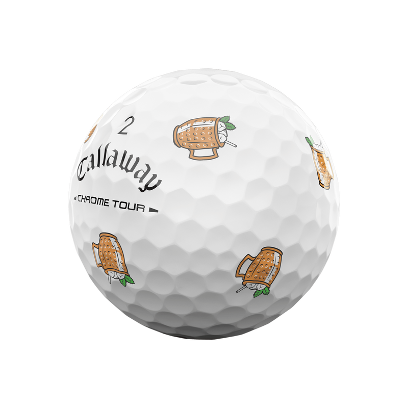Chrome Tour Cocktails Golf Balls - View 4