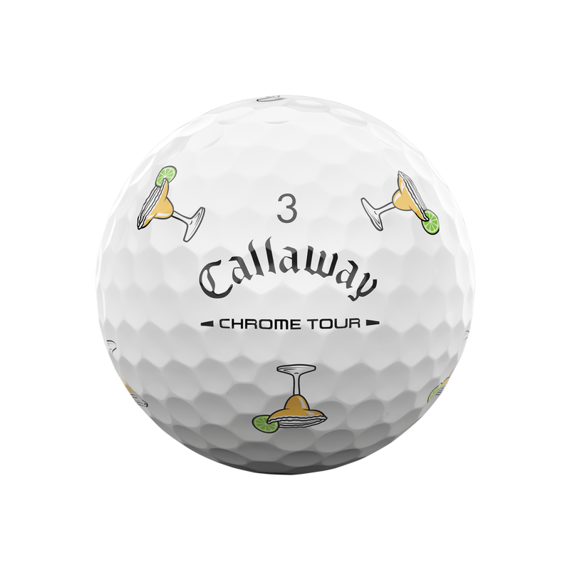 Chrome Tour Cocktails Golf Balls - View 5