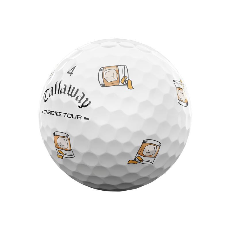 Chrome Tour Cocktails Golf Balls - View 6