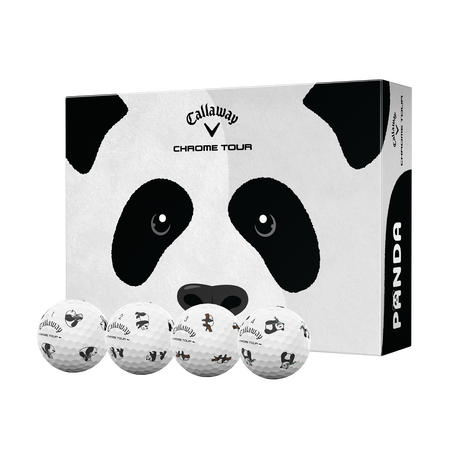Chrome Tour Panda Golf Balls