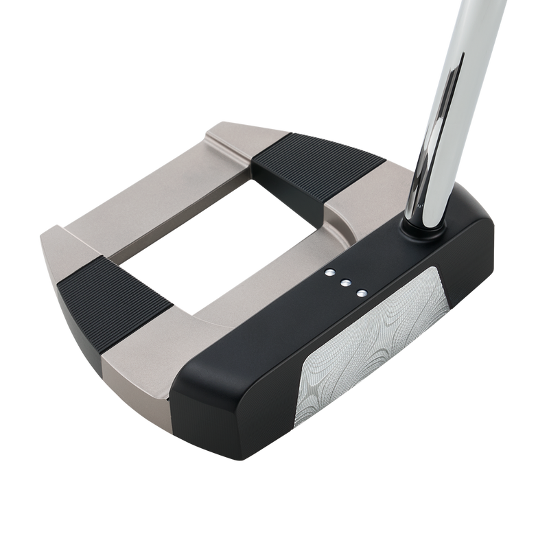 Damascus Milled Jailbird Mini Double Bend Putter - View 2