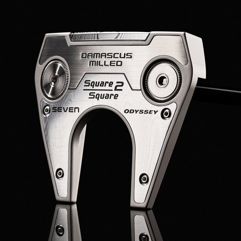 Damascus Milled Square 2 Square Seven Center Shaft Putter - View 1